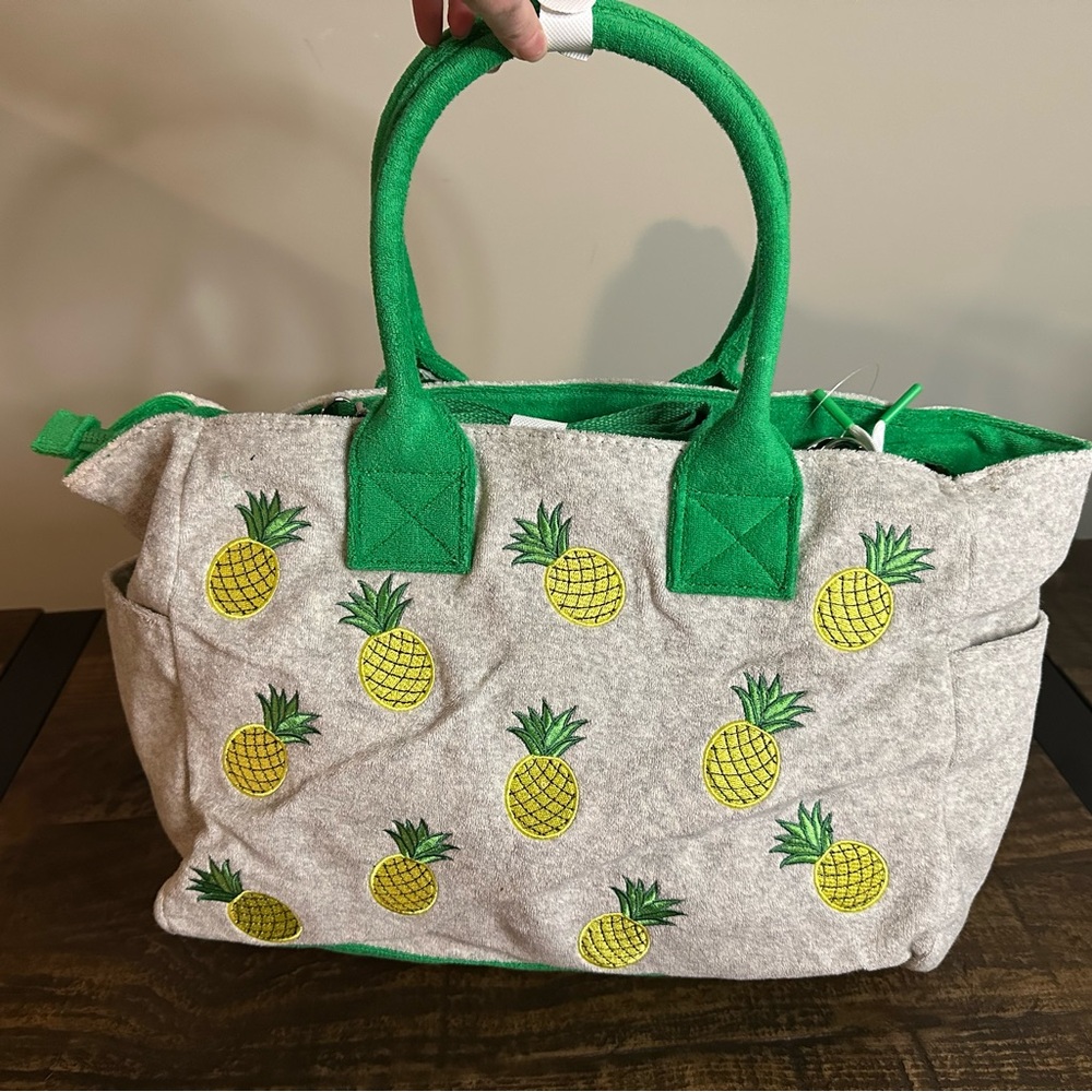Wildfox Pineapple Terry Duffle Bag. NWT